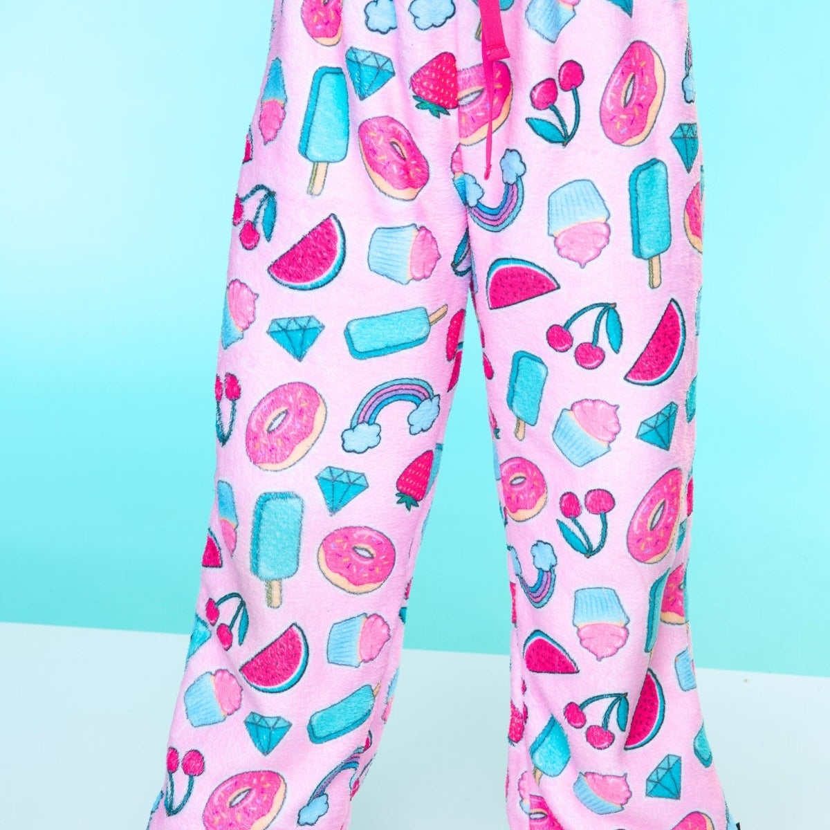 Fuzzy Plush Karate Pant