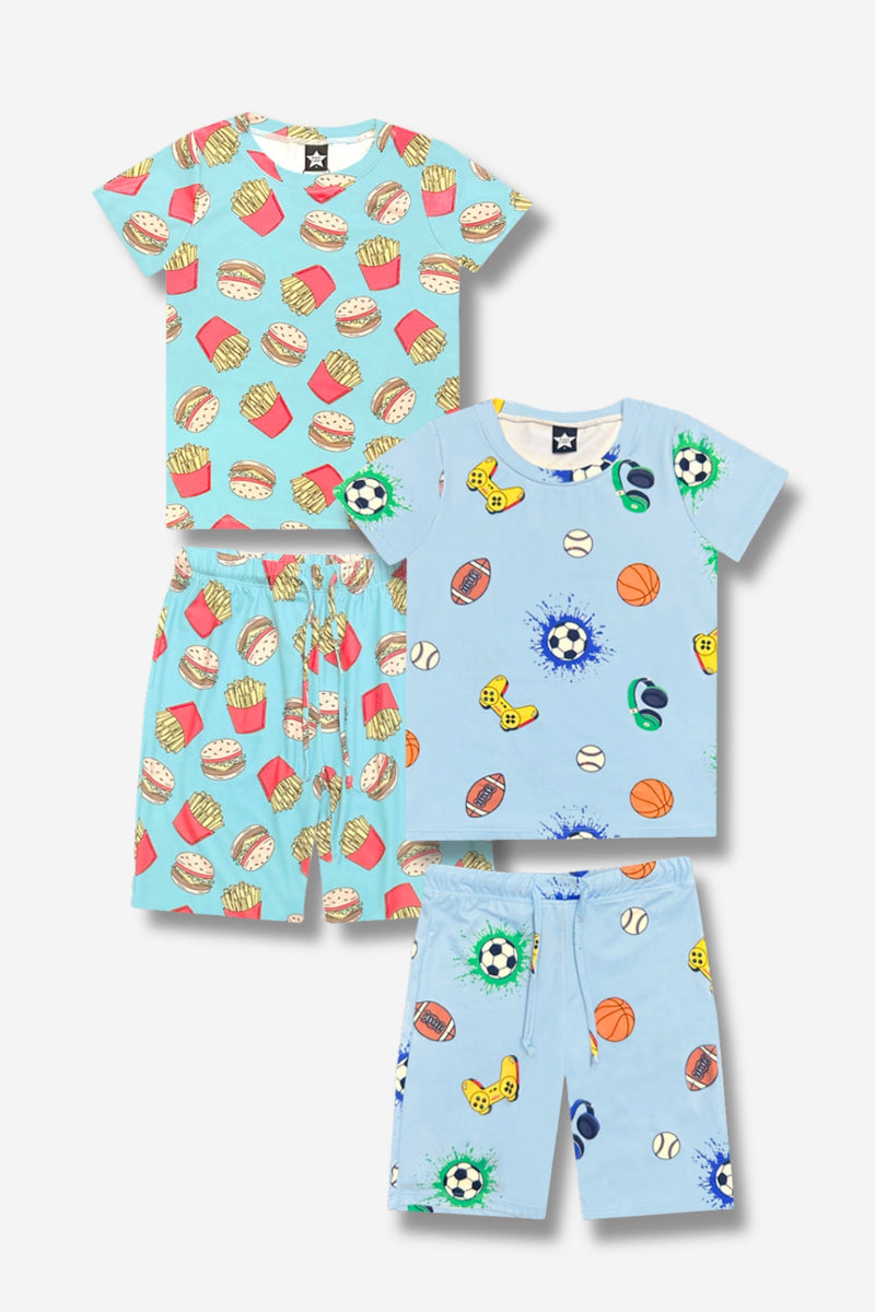 Multipack: Simply Soft Short Sleeve Tee & Lounge Short