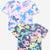 Rainbow Tie Dye Smile | Pink Tie Dye Emoji