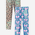 Taupe Leopard | Denim Leopard Pink Bow