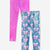 Denim Leopard Pink Bow | Hot Pink Glitter