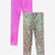Hot Pink Glitter | Taupe Leopard