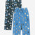 Vintage Blue Puppy | Black Multi Sports