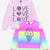 Lilac Leopard Love | Rainbow Graffiti Ice Cream