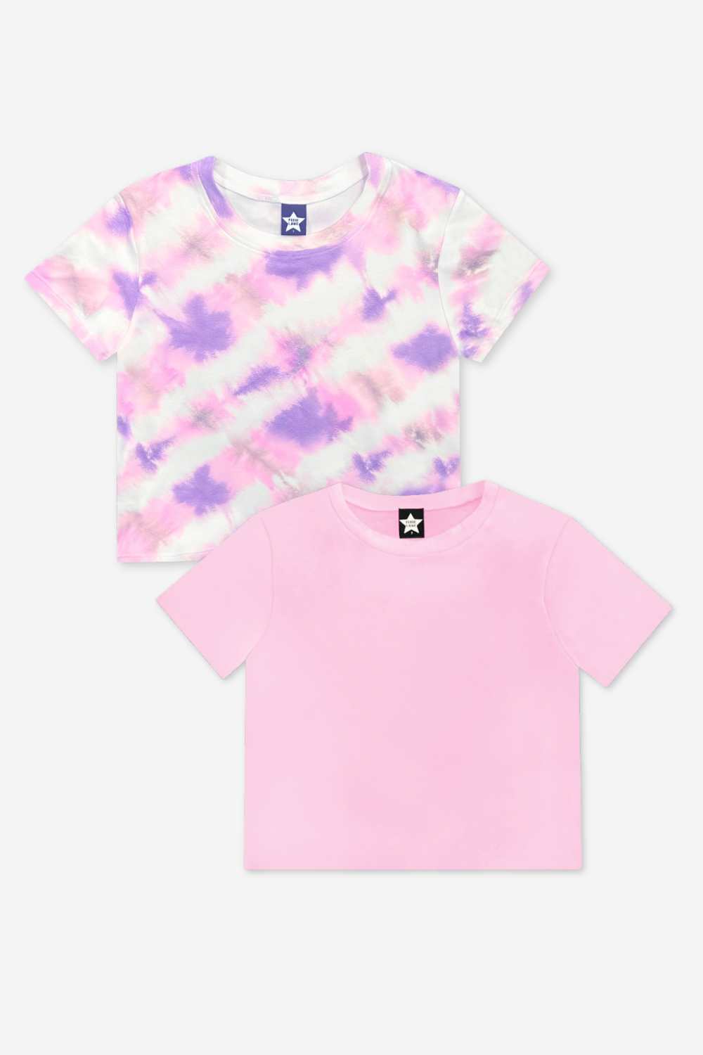 2 Pack Simply Soft Easy Tee - Sky Blue | Ivory Americana Bow - NEW!