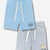 Sky Blue Pit Crew | Heather Grey Basketball