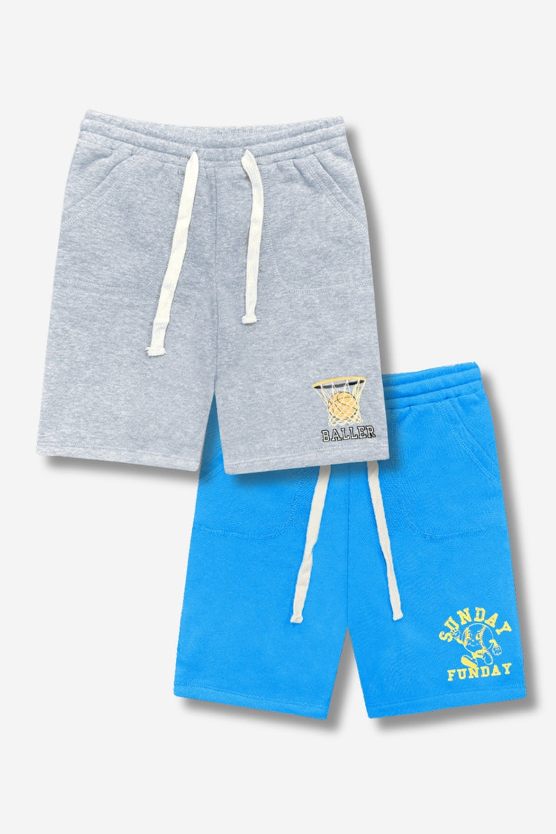 Multipack: Cotton Soft French Terry Board Short