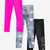 Black White Smile | Fuchsia Pink | Charcoal Graffiti Elements