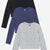Black | Dark Denim | Heather Grey