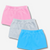 Neon Pink | Heather Gray | Neon Blue