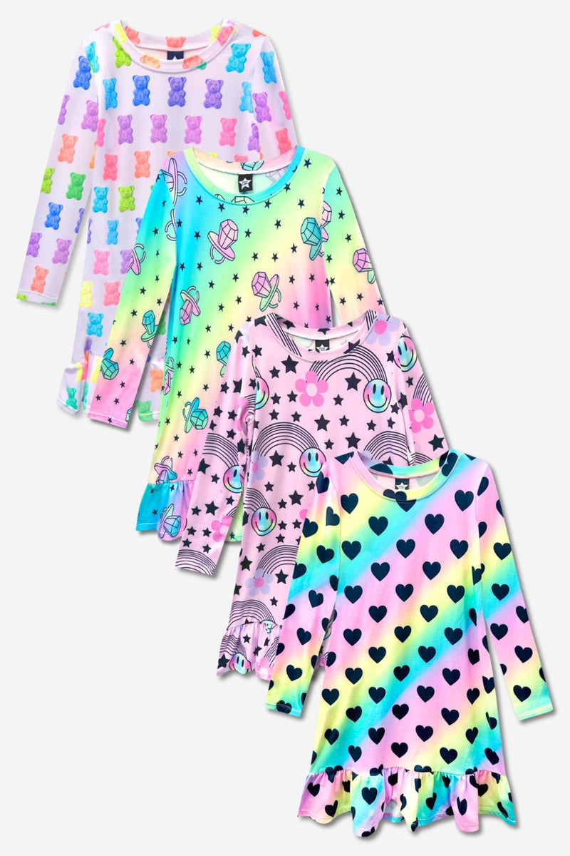 4-Pack Simply Soft Nightgown