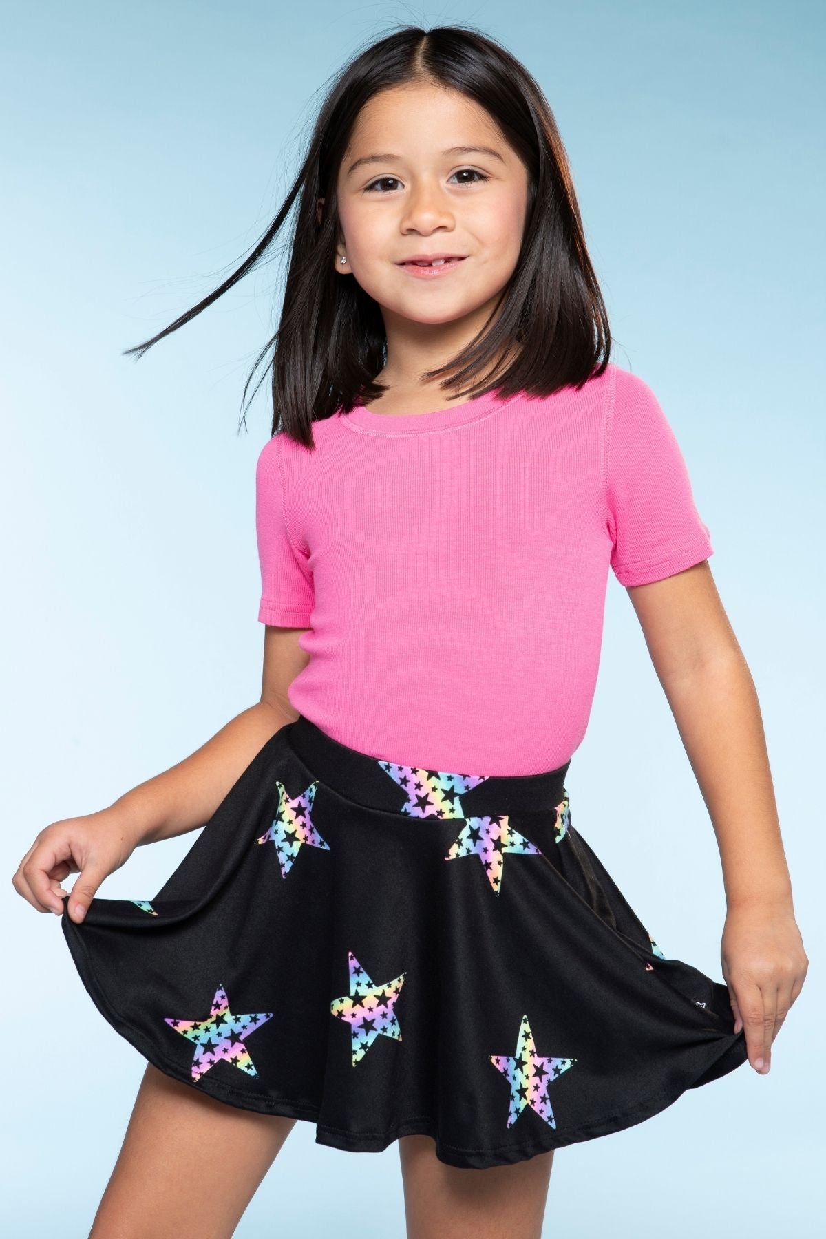Simply Soft Skort - Pink Rainbow Gummy Bear - NEW!