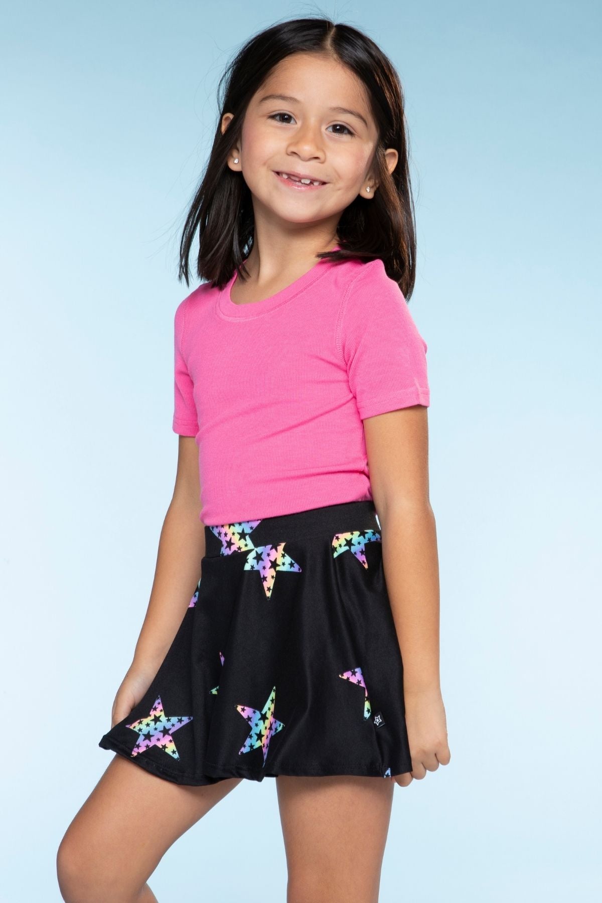 Simply Soft Skort - Pink Rainbow Gummy Bear - NEW!