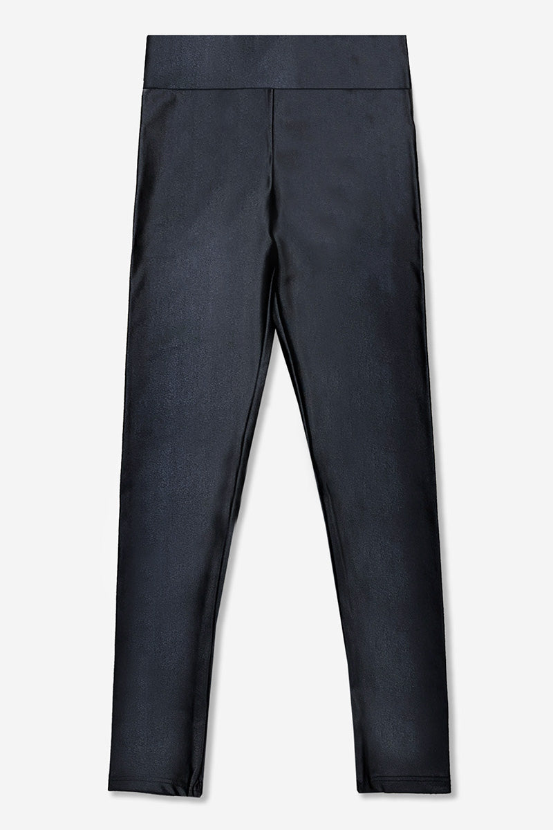 Liquid Mid-Rise Legging - Black Snake