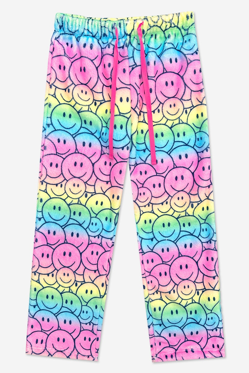 Fuzzy Plush Karate Pant - Matcha Boba