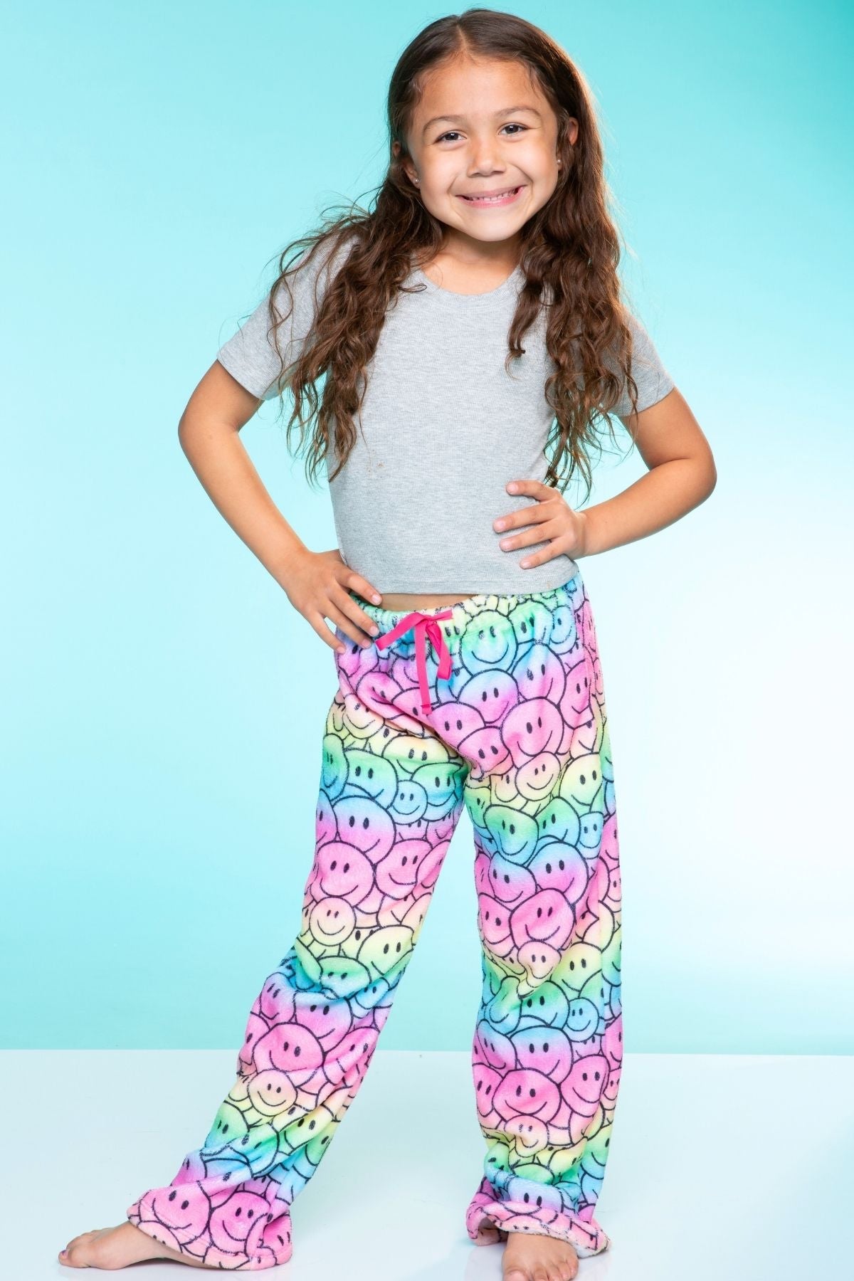 Fuzzy Plush Karate Pant - Matcha Boba