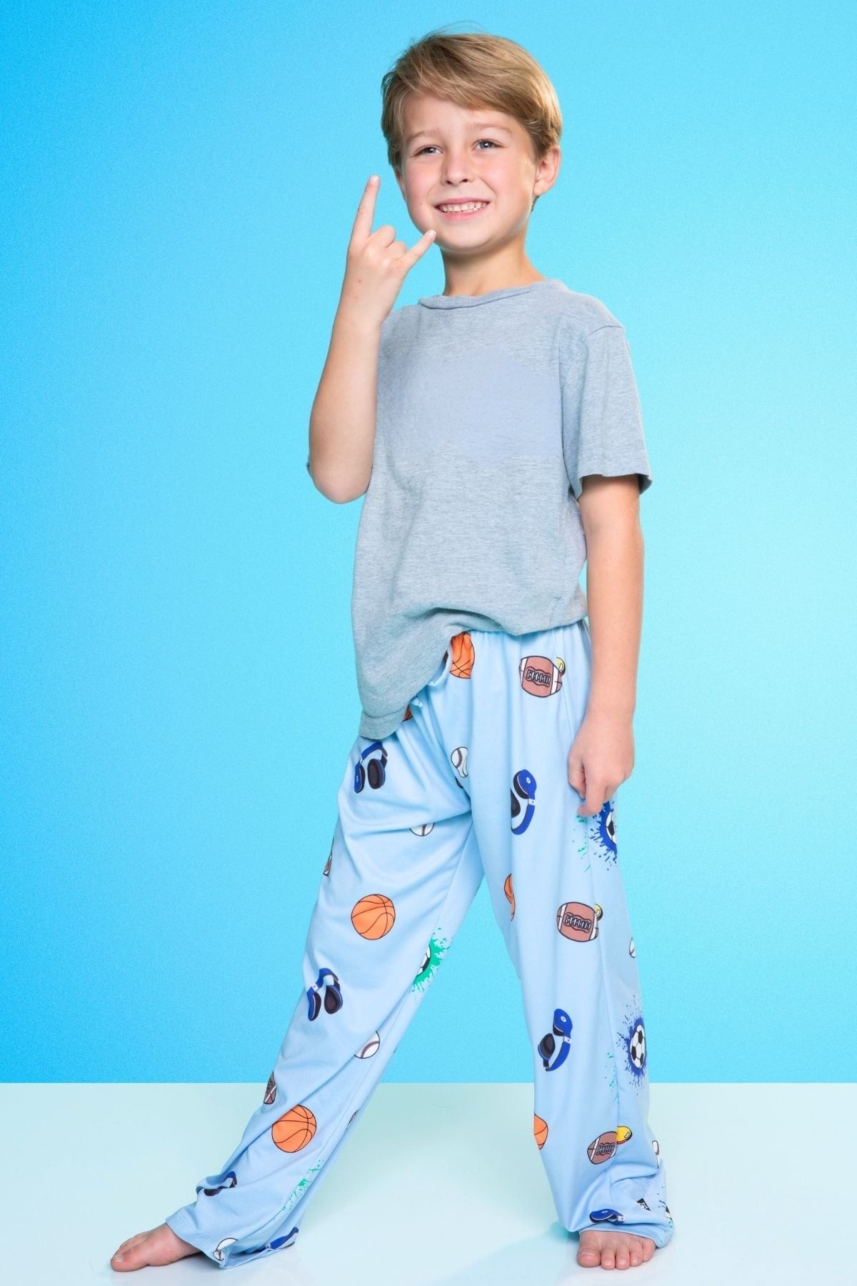 Simply Soft Karate Pant - Blue Lake S'mores
