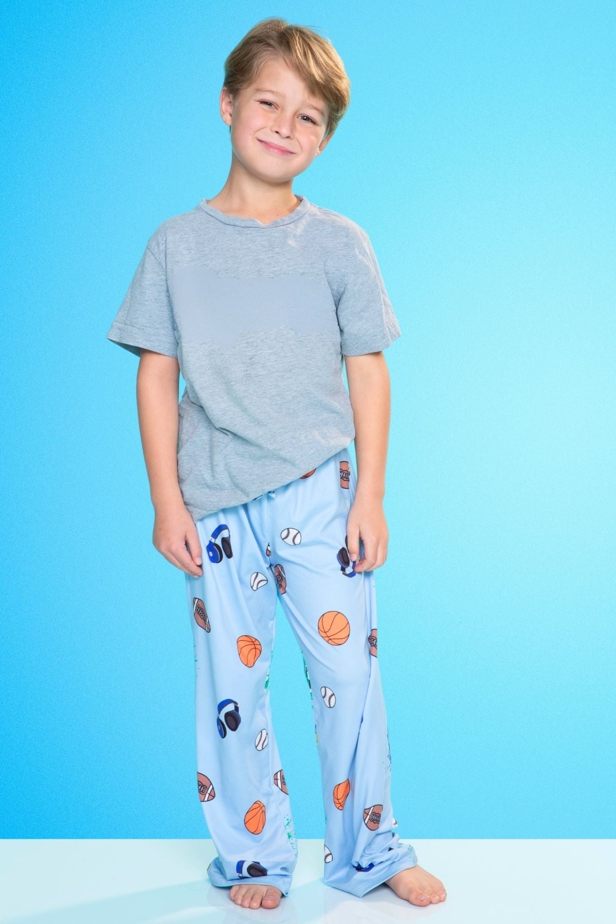Simply Soft Karate Pant - Blue Lake S'mores