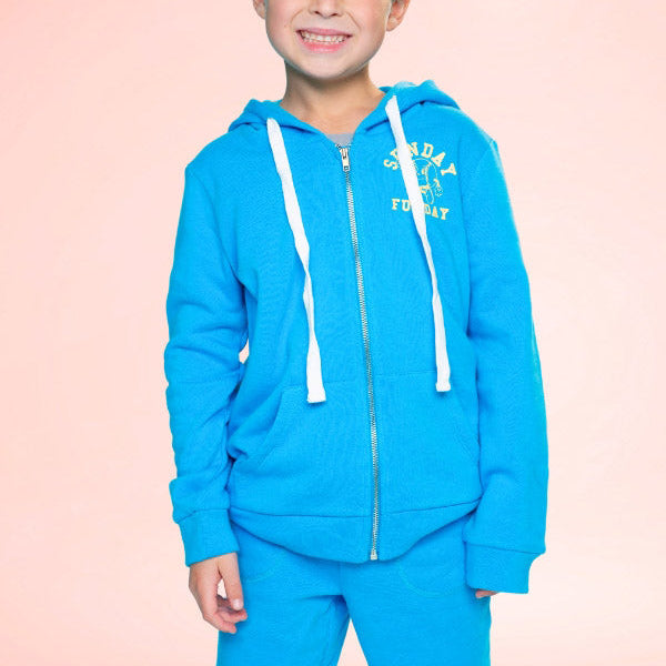 Cotton Soft French Terry Zip Hoodie
