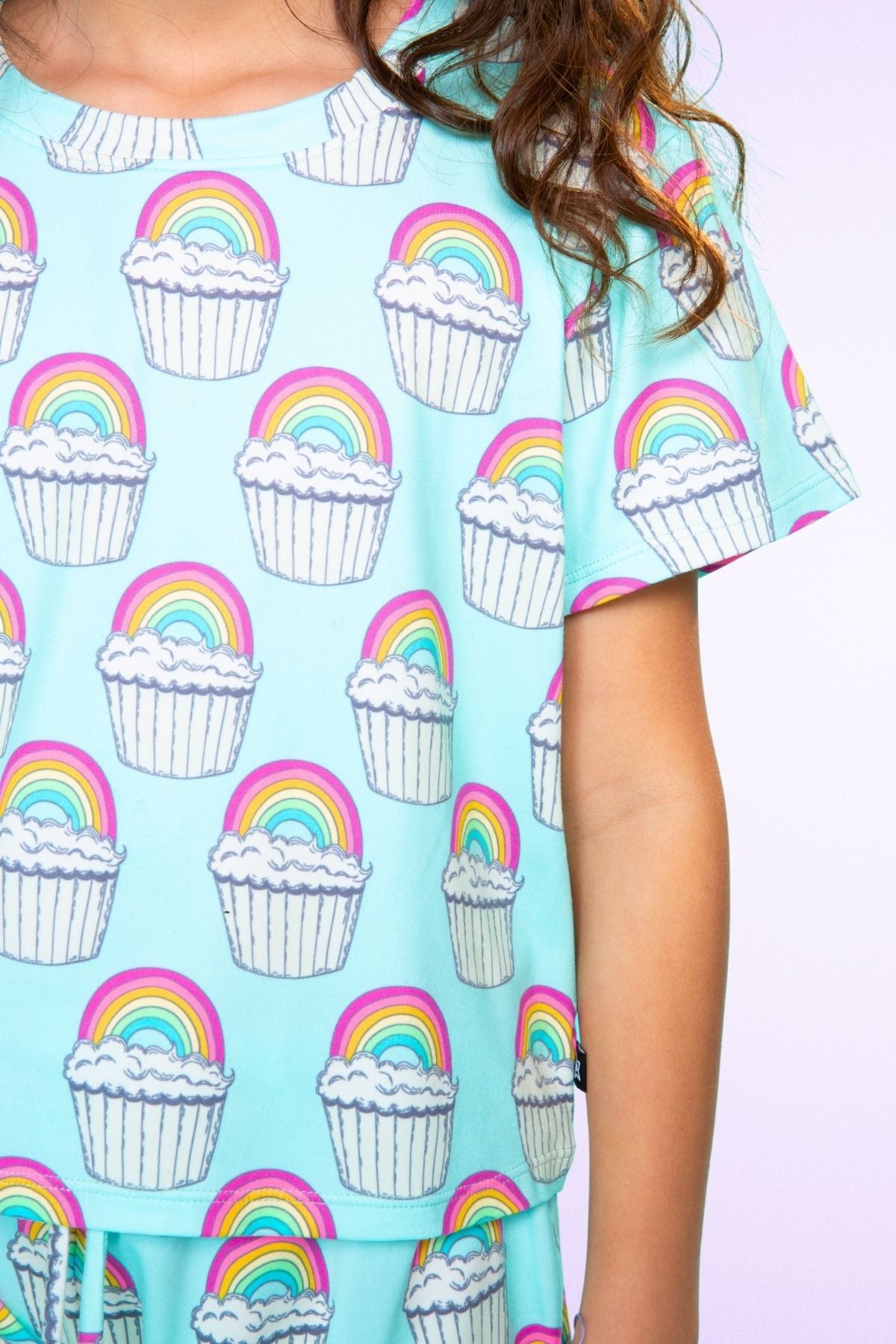 Simply Soft Easy Tee & Dolphin Short - Rainbow S'Mores - NEW!