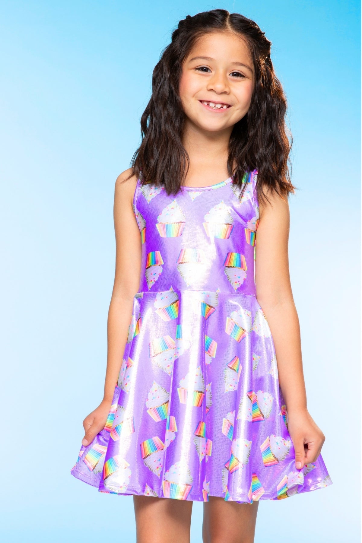 High Shine Super Twirl Dress - Rainbow Gummy Bear