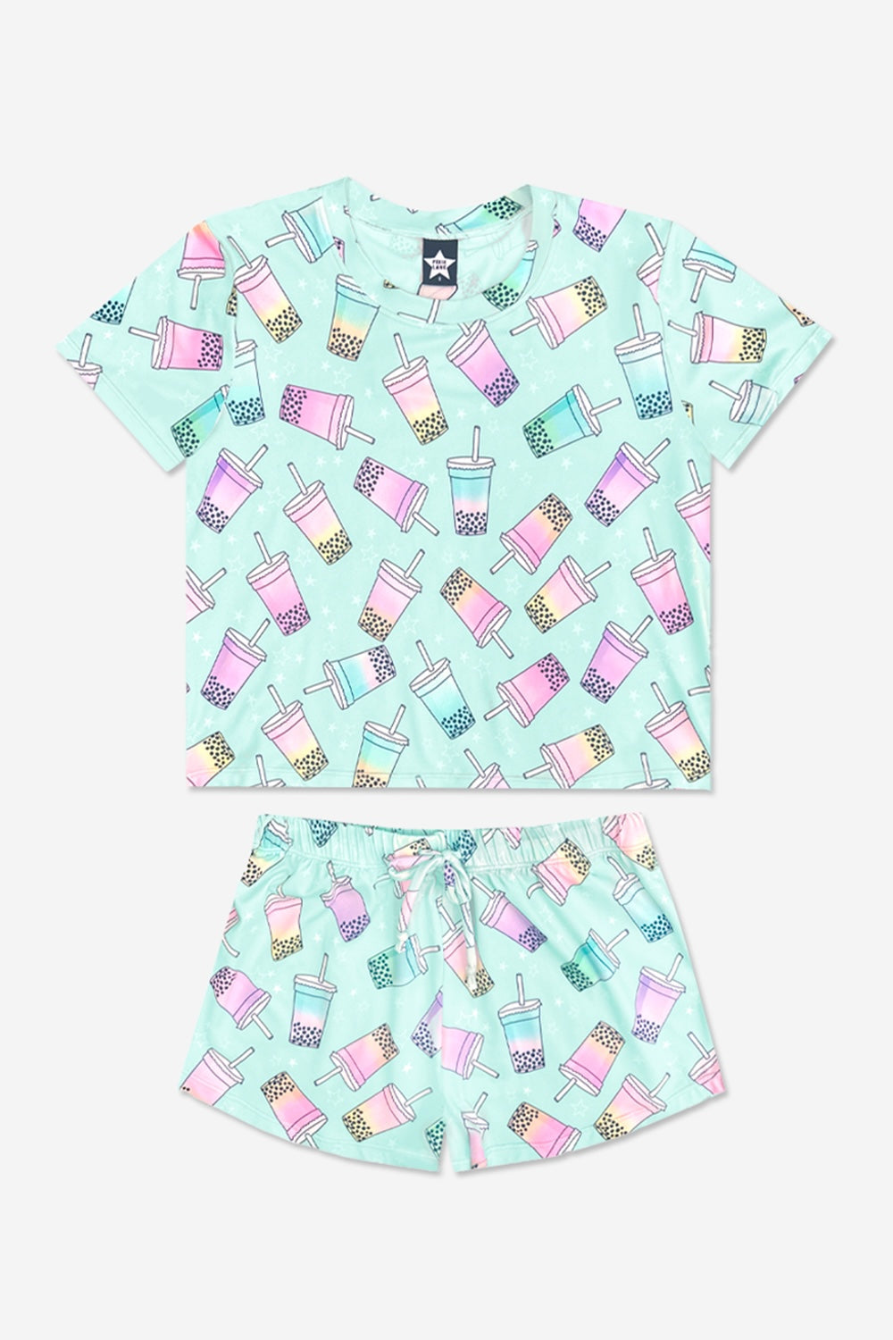 Simply Soft Easy Tee & Dolphin Short - Pink Stripe Euro Summer - NEW!