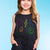 Black Rainbow Rhinestone