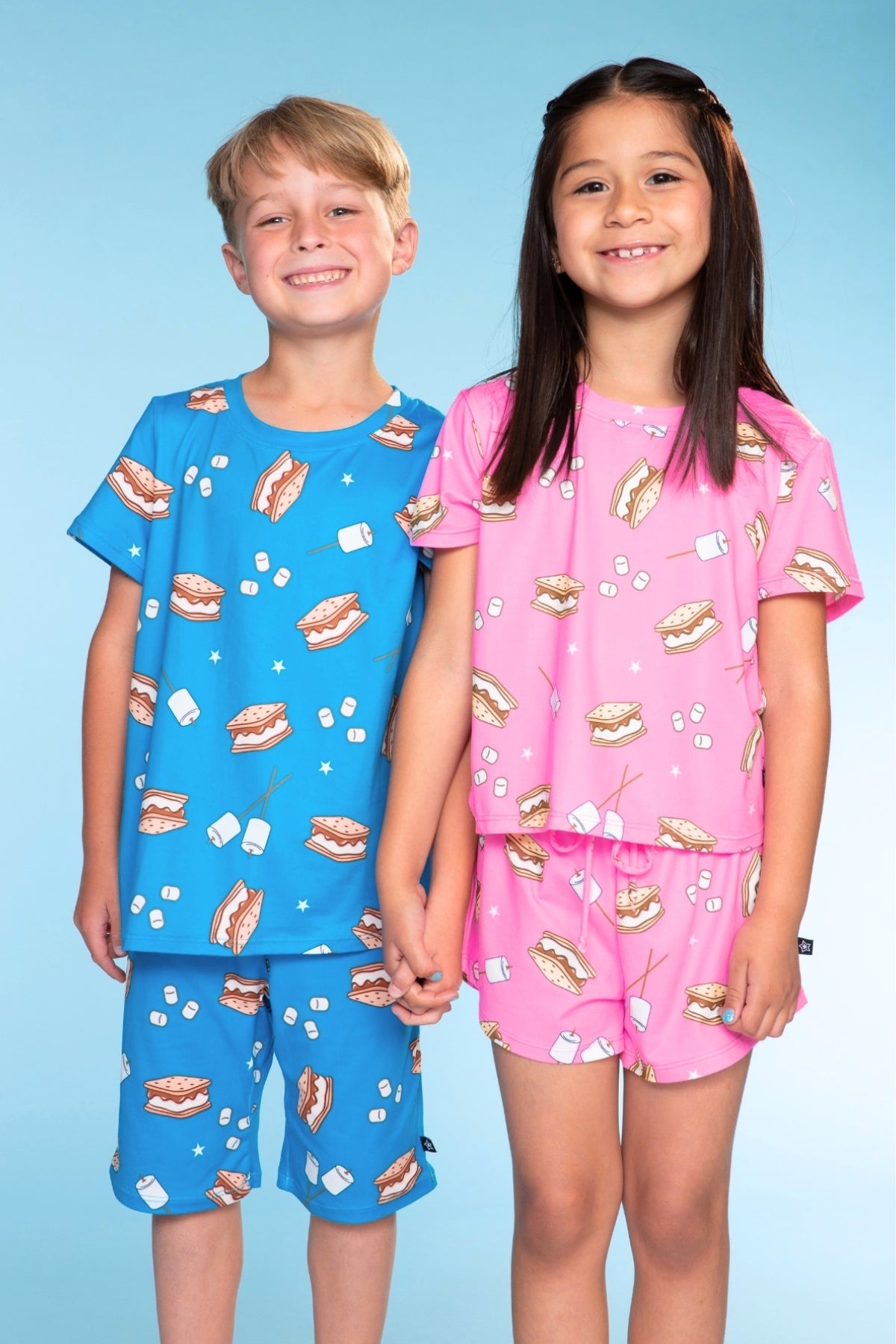 Simply Soft Easy Tee & Dolphin Short - Rainbow S'Mores - NEW!