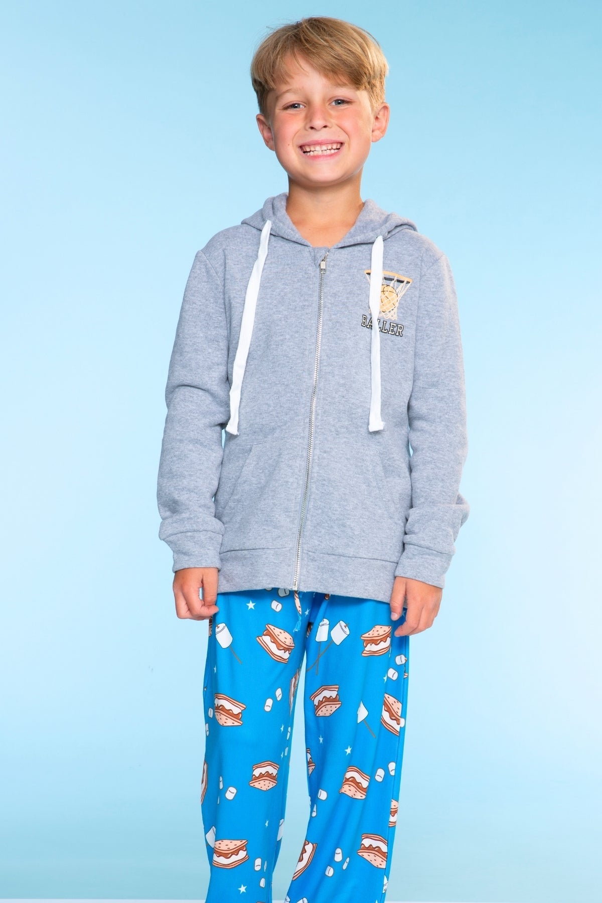 Simply Soft Karate Pant - Blue Lake S'mores