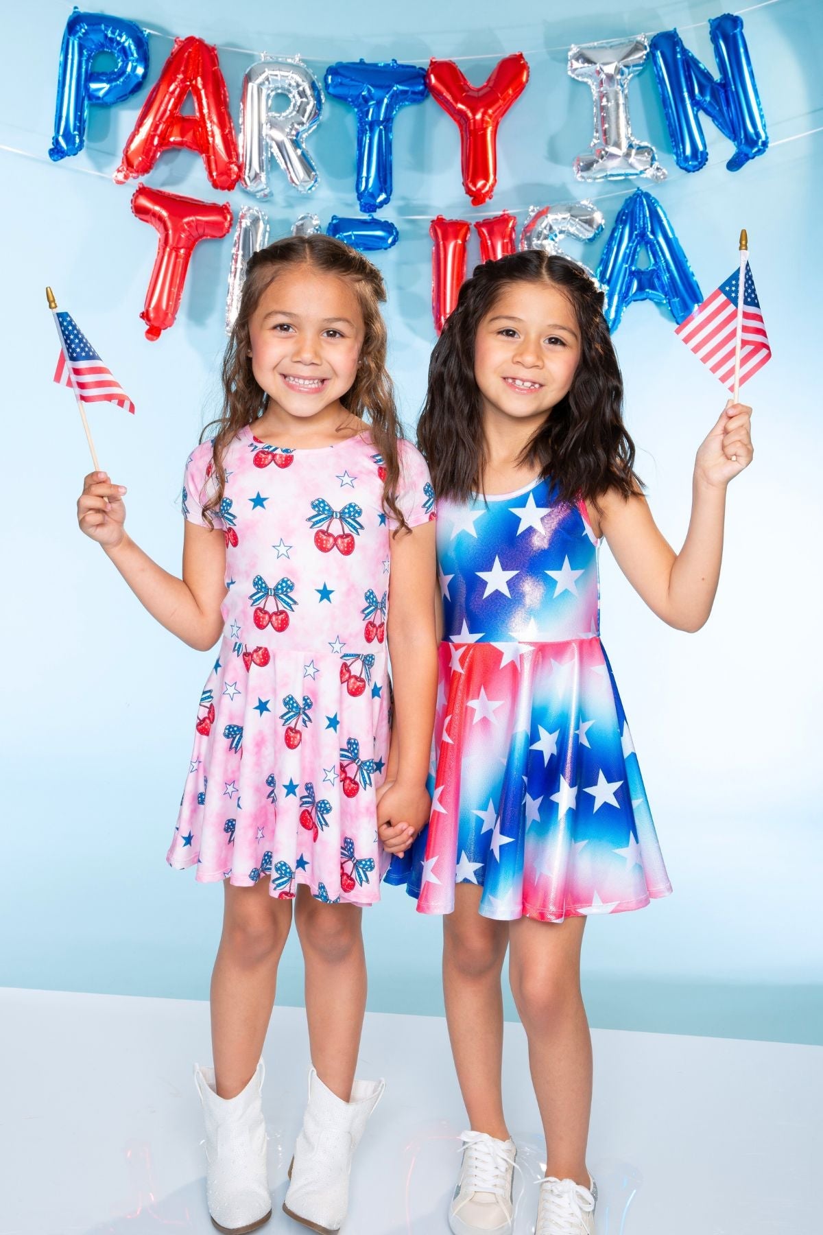 High Shine Super Twirl Dress - Rainbow Gummy Bear