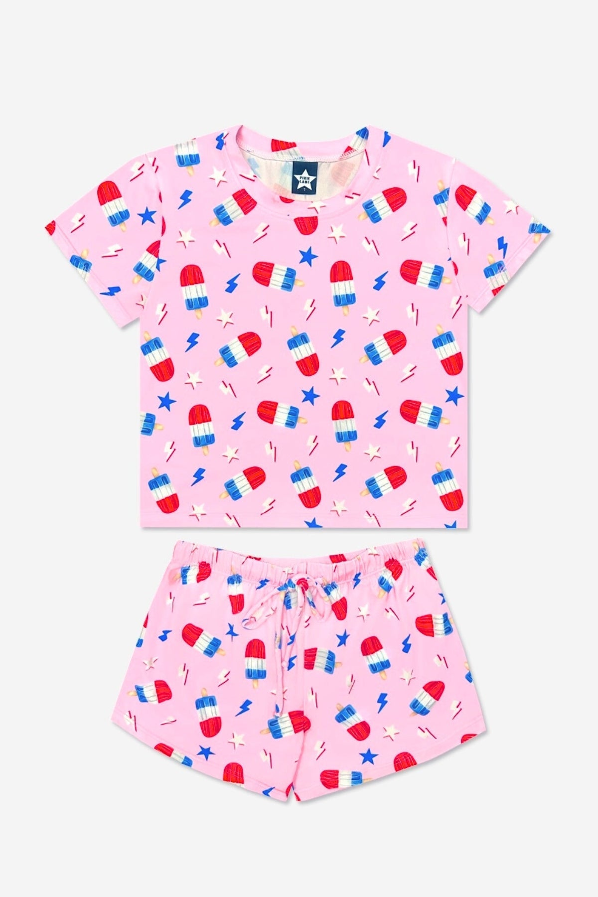 Simply Soft Easy Tee & Dolphin Short - Rainbow S'Mores - NEW!