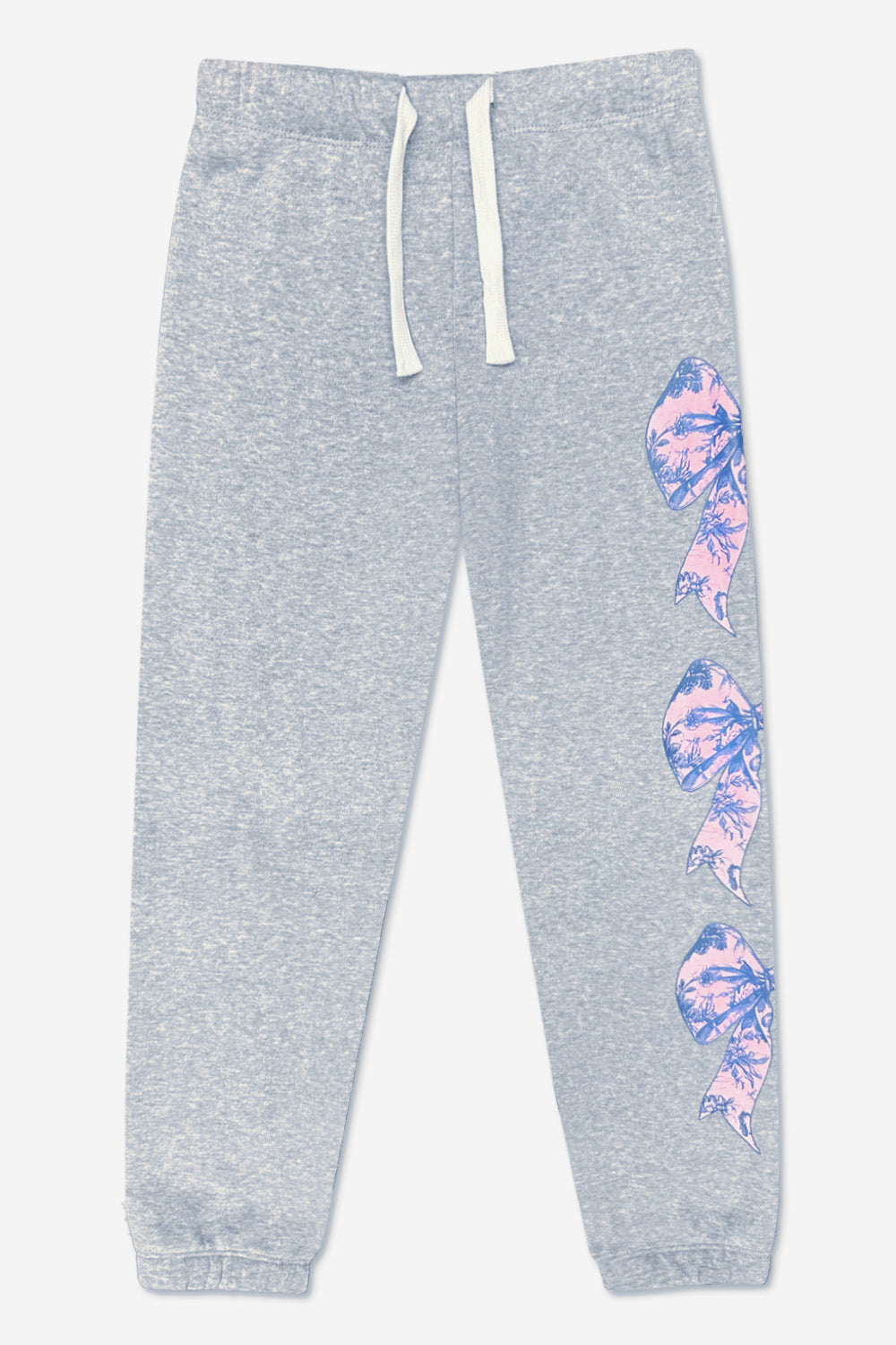 Cotton Soft French Terry Sweatpant ••• - Vintage Iris Sequin Heart