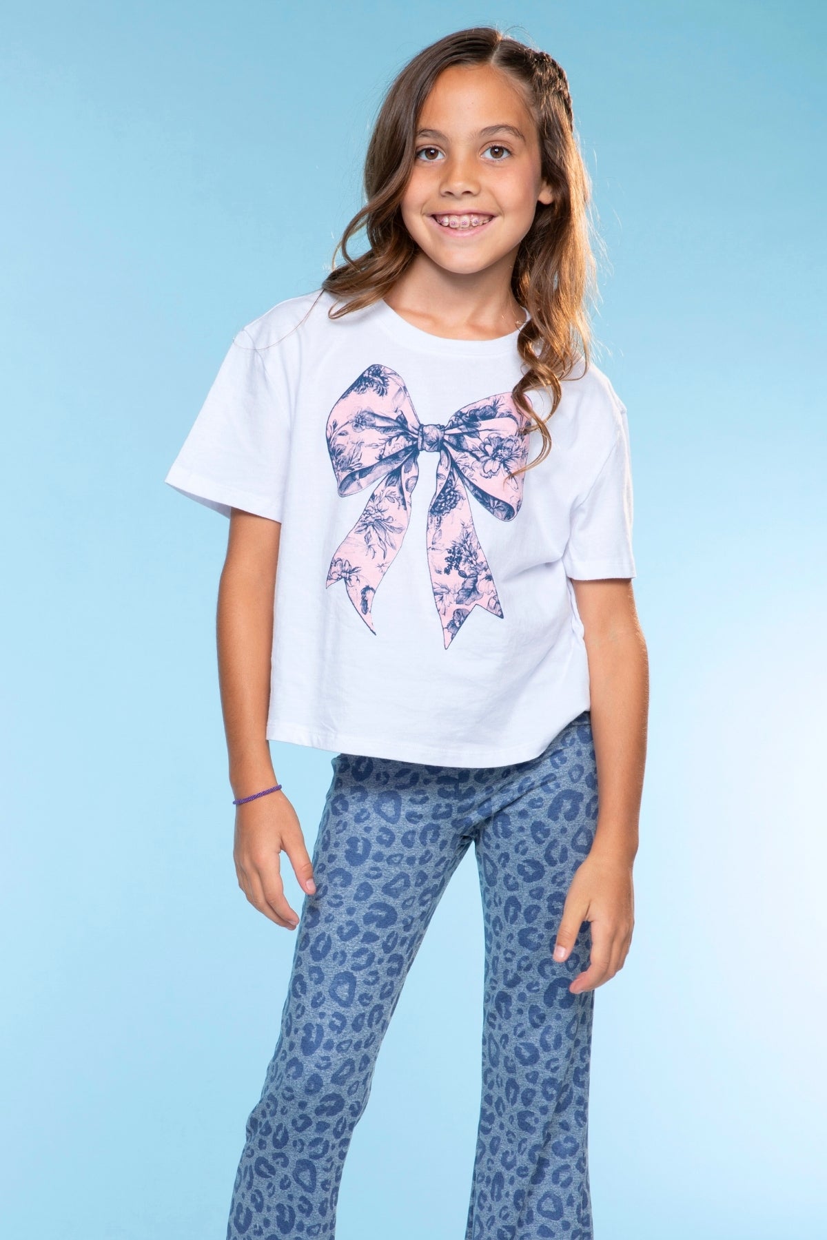 Simply Soft Luxe Flare Legging - Vintage Denim Elements