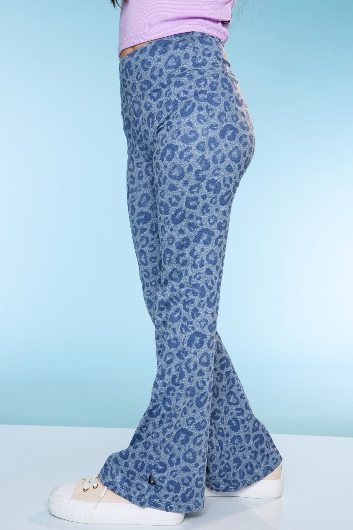 Simply Soft Luxe Flare Legging - Vintage Denim Elements
