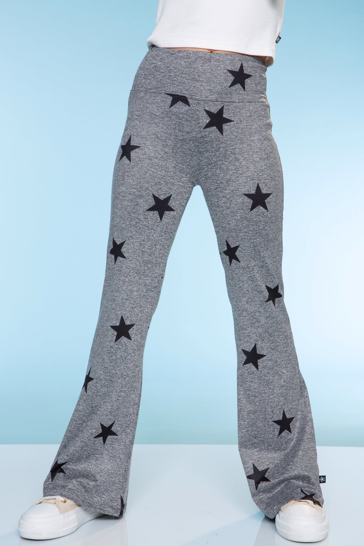 Simply Soft Luxe Flare Legging - Vintage Denim Elements