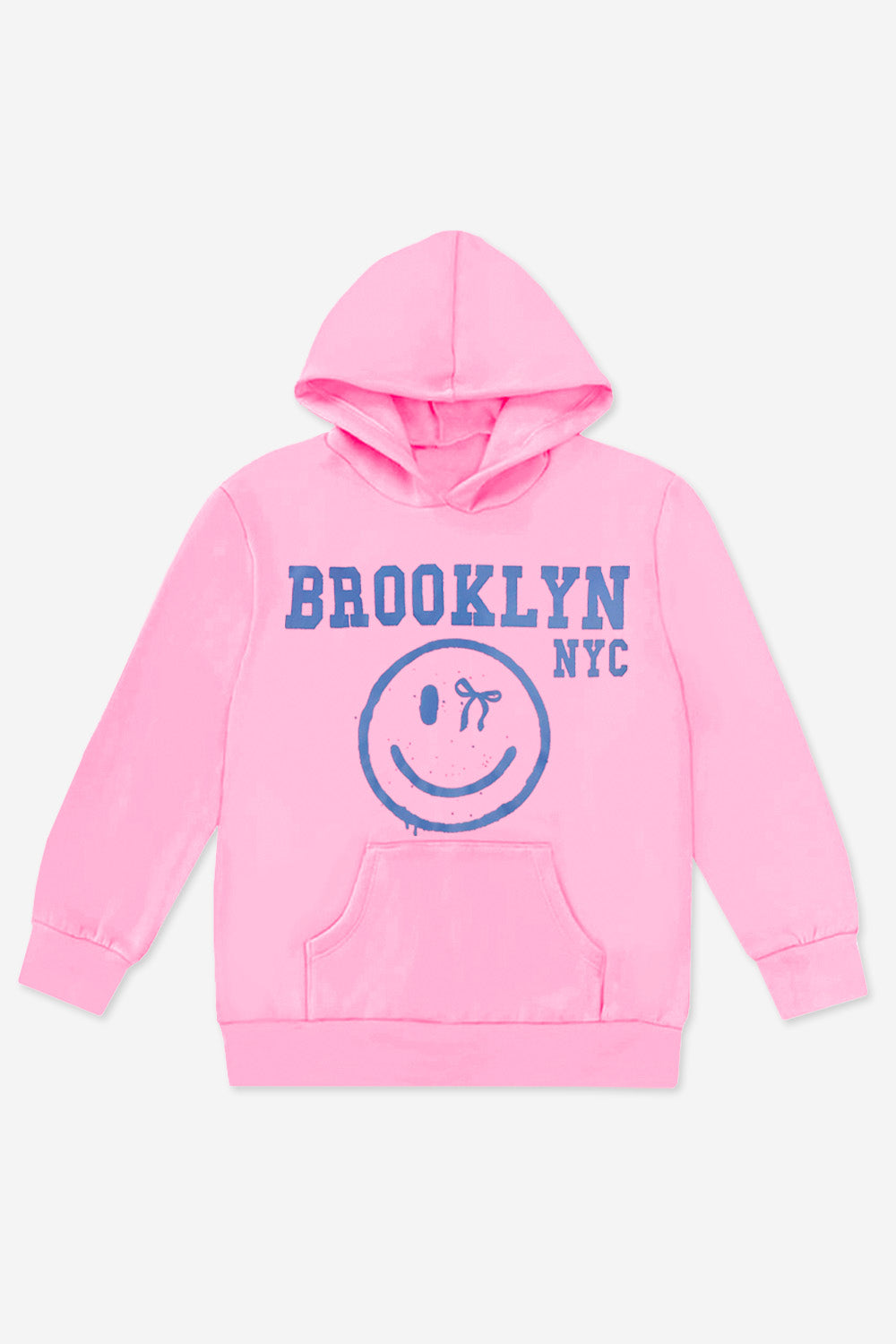 Cotton Soft Oversized Long Sleeve Hoodie - Black Leopard Cherry