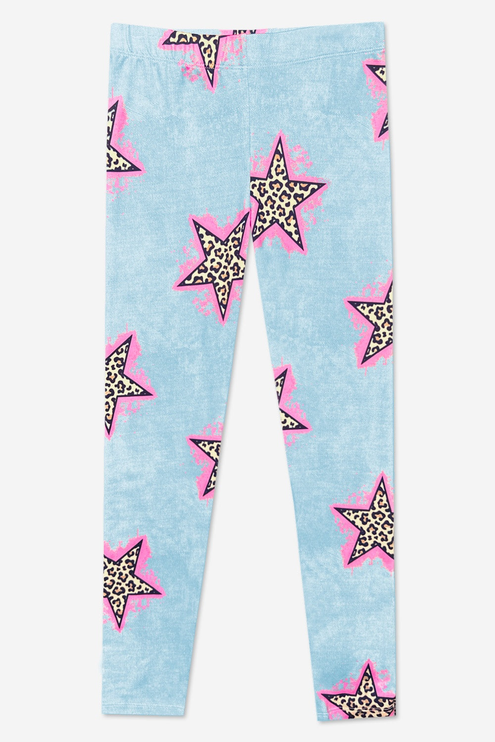 Simply Soft Long Legging - Purple Graffiti Rainbow