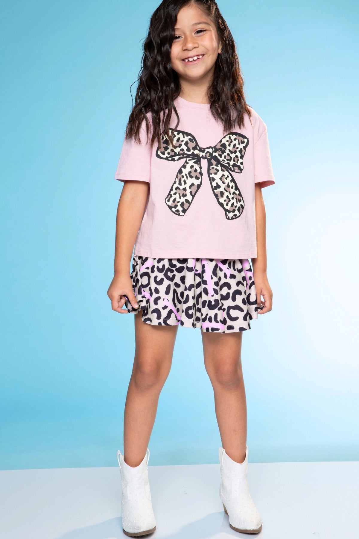 Simply Soft Skort - Pink Rainbow Gummy Bear - NEW!