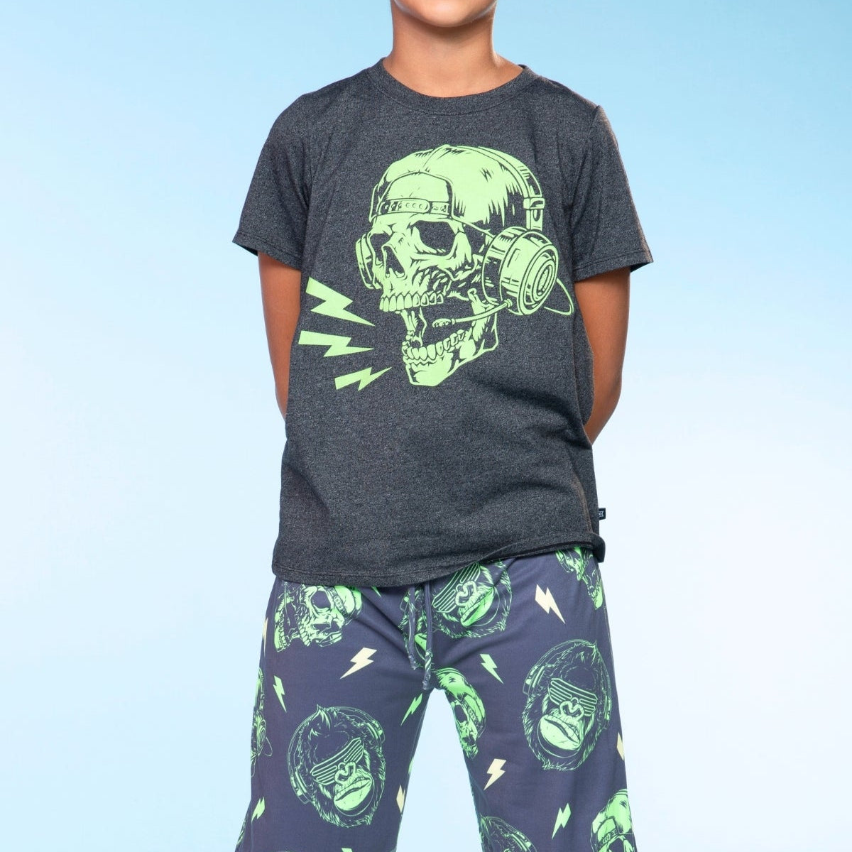 Triblend Graphic Tee & Simply Soft Karate Pant