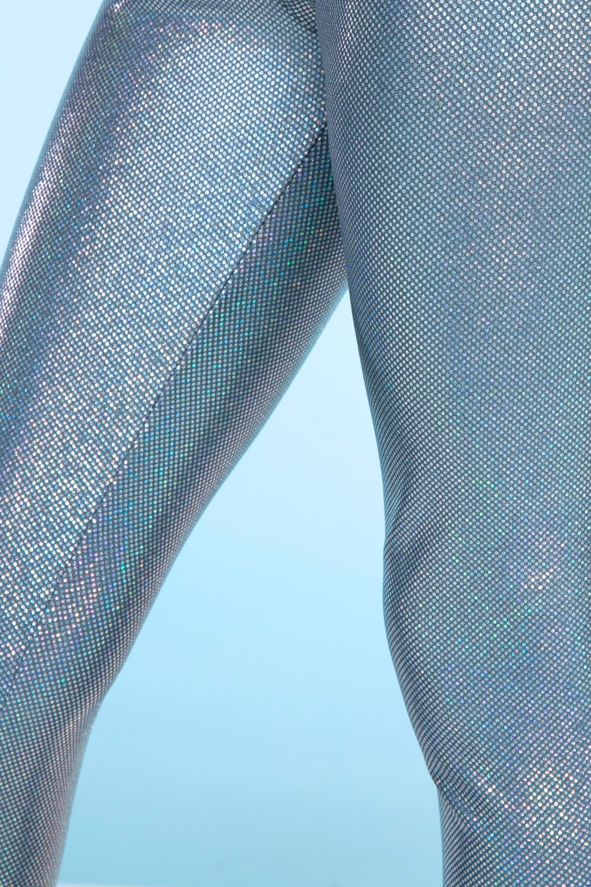 High Shine Long Legging - Black Stars