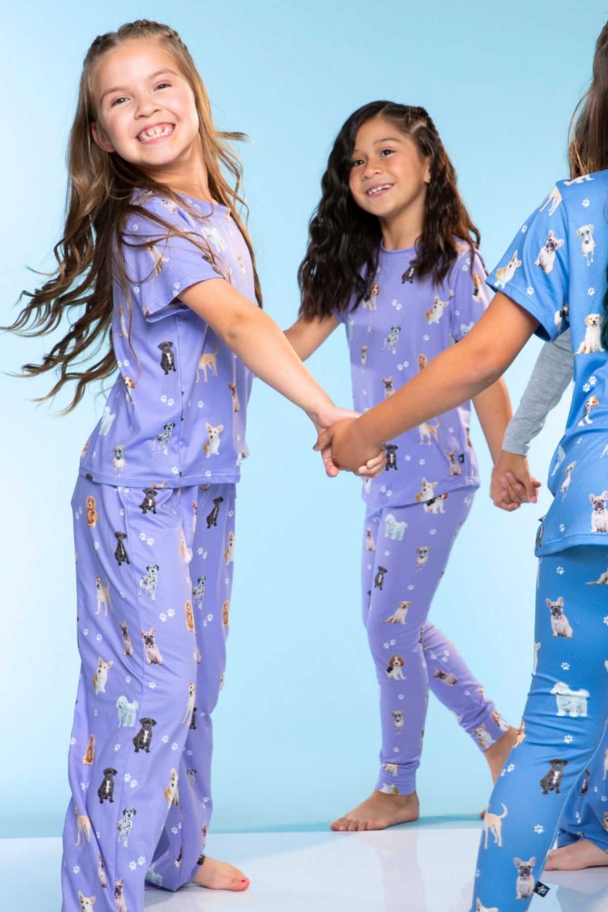 Simply Soft Easy Tee & Karate Pant - Dusty Pink Sticker Emojis