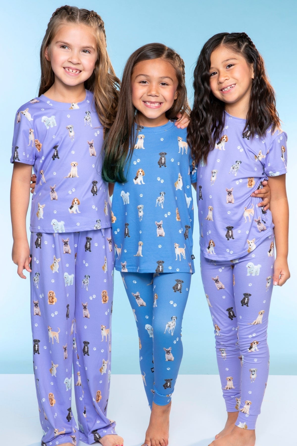 Simply Soft Easy Tee & Karate Pant - Dusty Pink Sticker Emojis