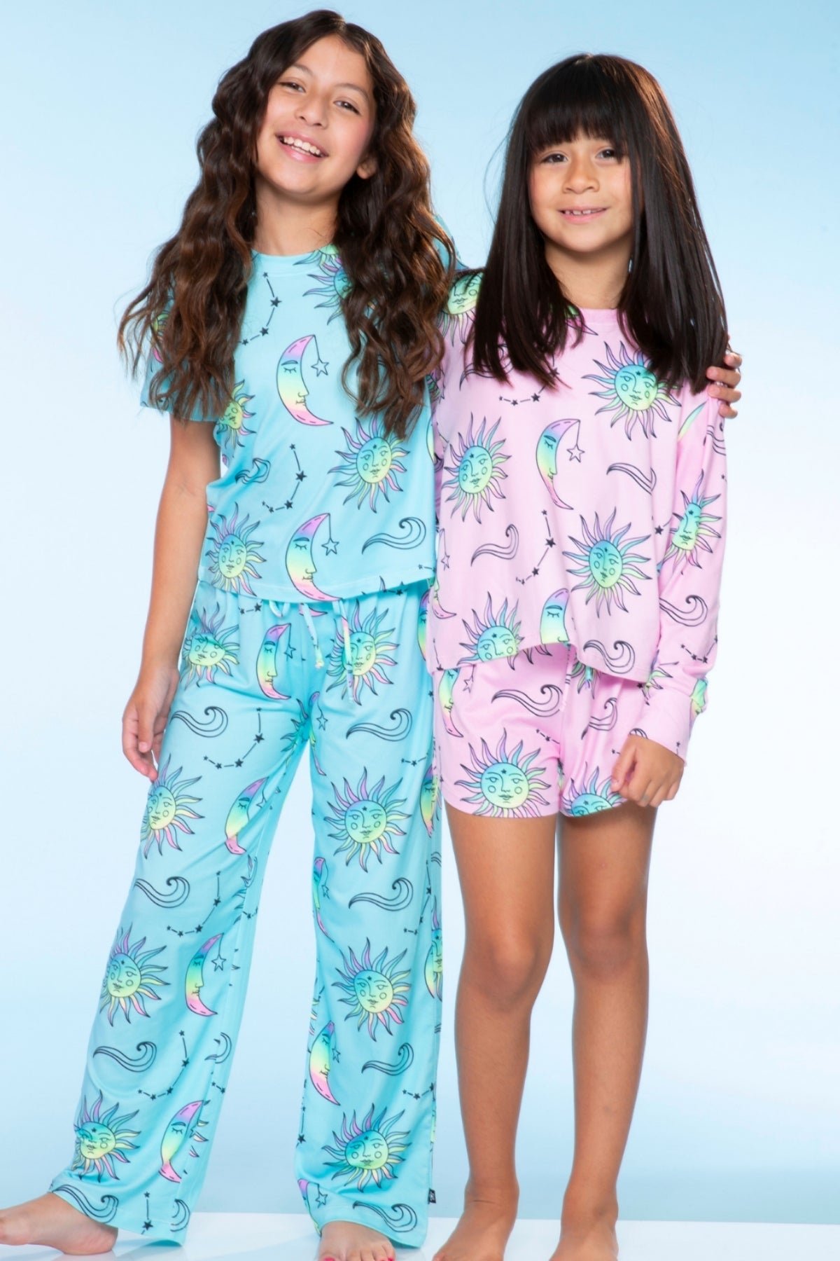 Simply Soft Easy Tee & Karate Pant - Dusty Pink Sticker Emojis