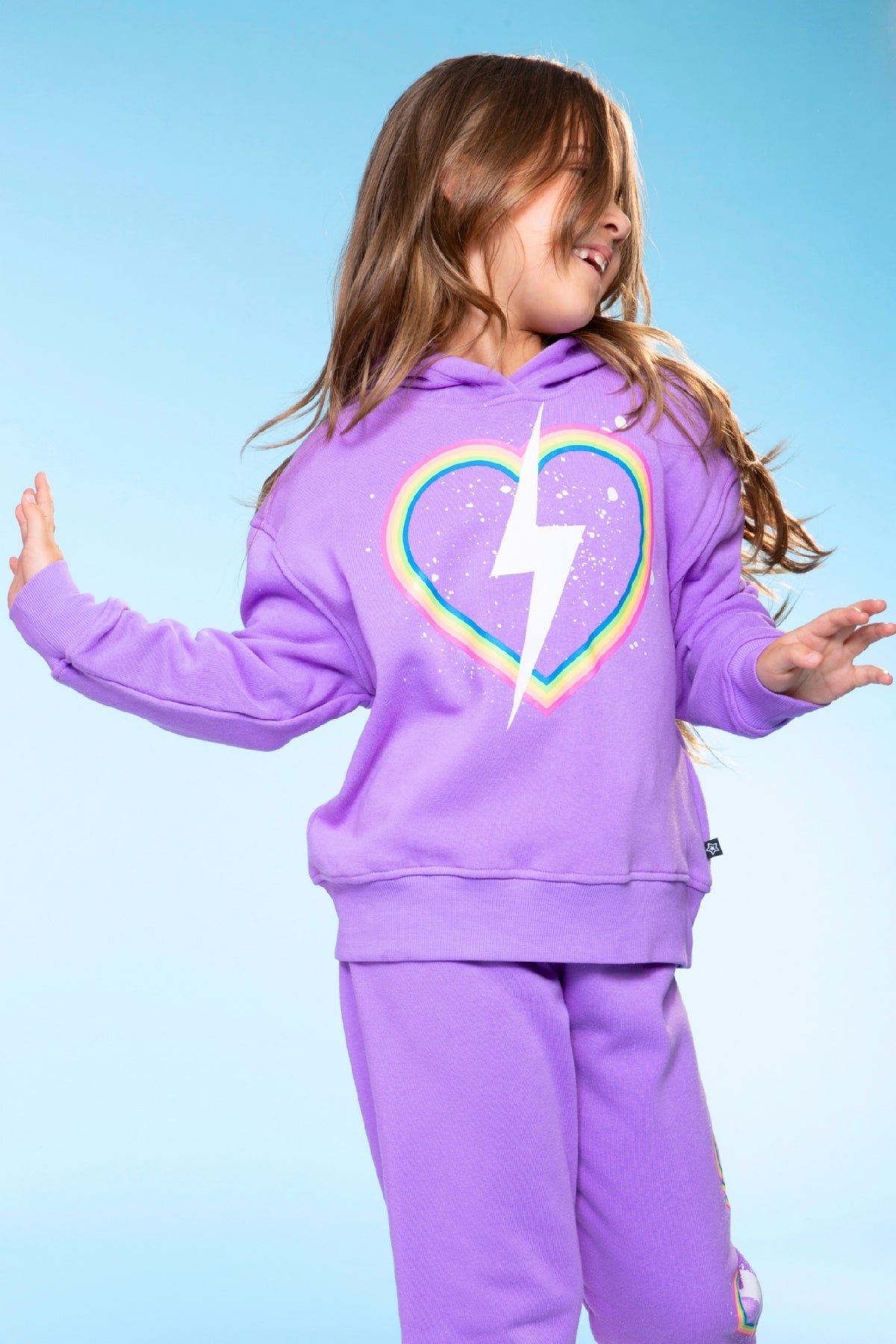 Cotton Soft French Terry Everyday Hoodie - Hot Pink Elements
