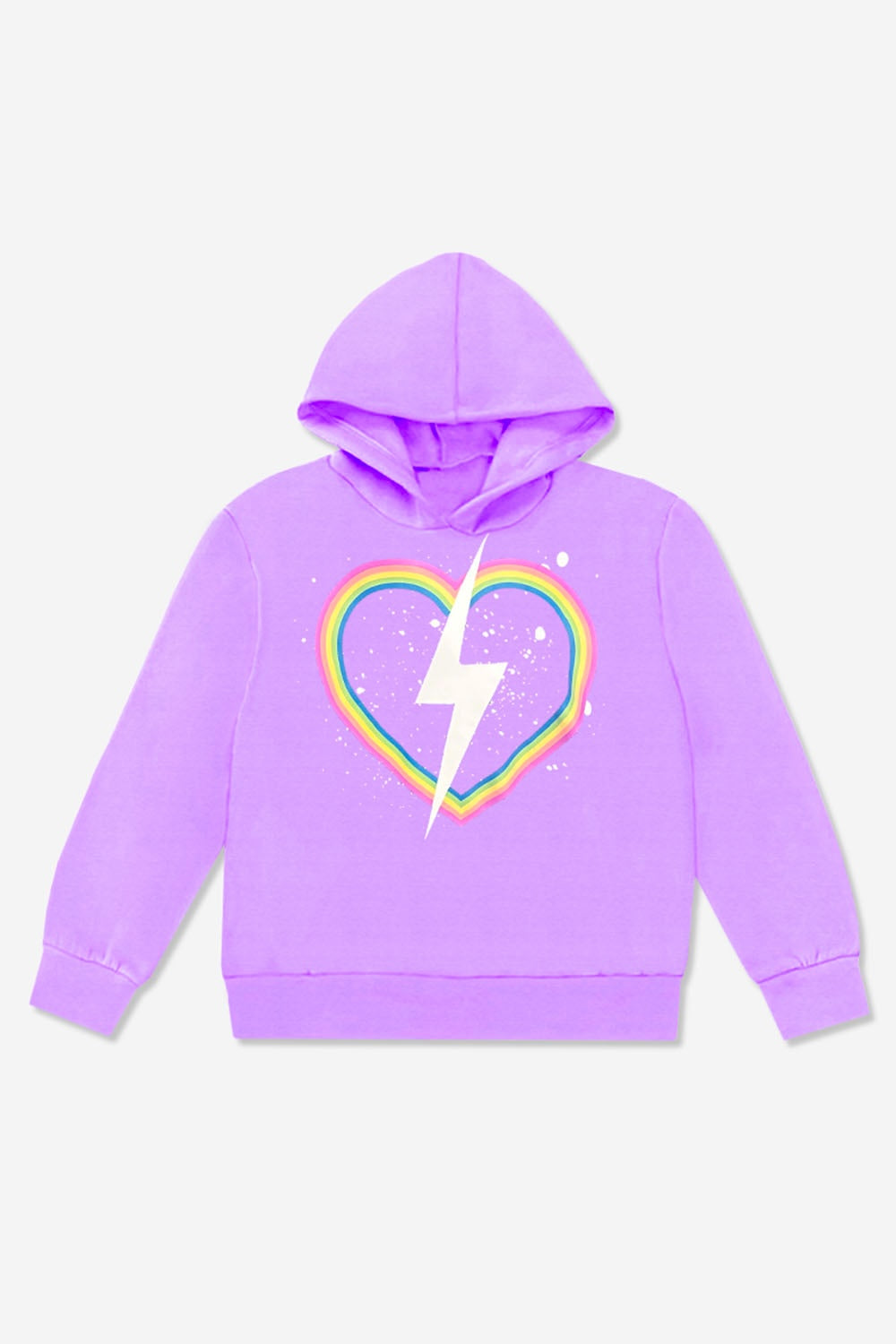 Cotton Soft French Terry Everyday Hoodie - Hot Pink Elements