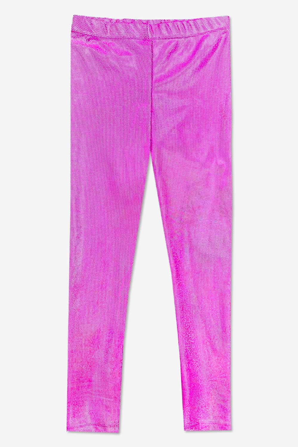 Glitter Foil High Shine Legging - Taupe Leopard - NEW!