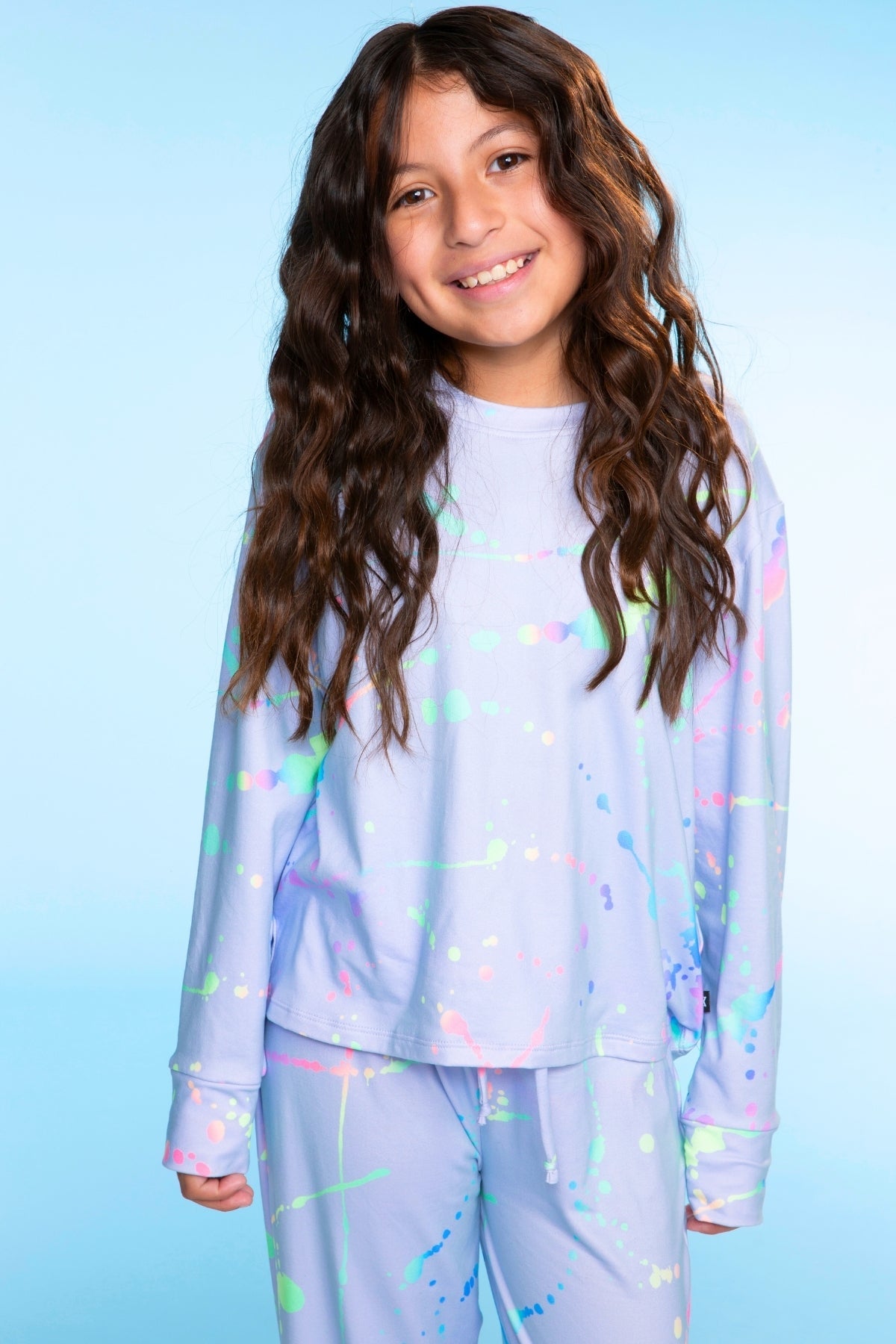 Simply Soft Long Sleeve Easy Tee & Karate Pant - Lavender Capybara
