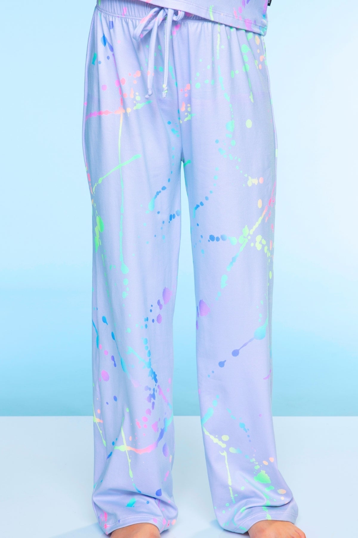 Simply Soft Long Sleeve Easy Tee & Karate Pant - Lavender Capybara