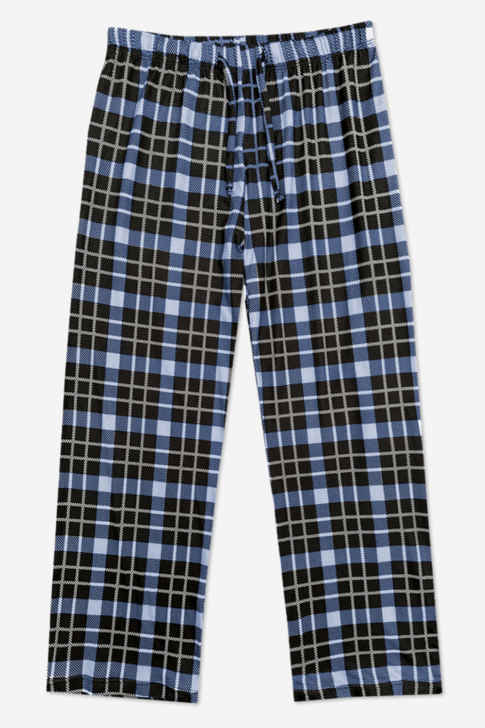 Simply Soft Karate Pant. - Navy Red Plaid