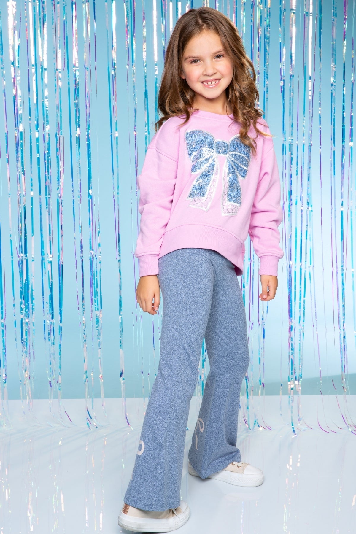 Simply Soft Luxe Flare Legging - Vintage Denim Elements